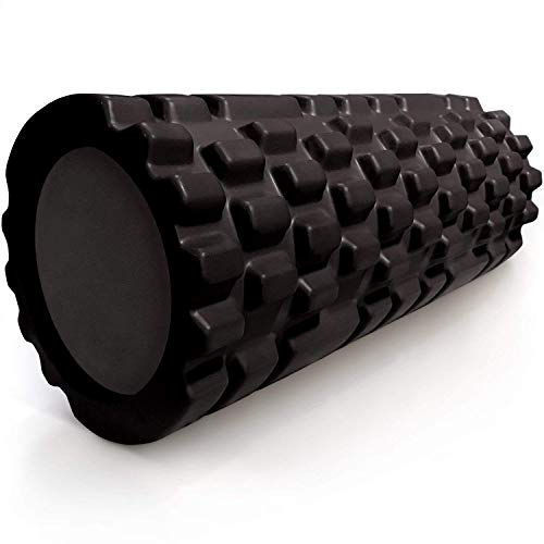 TriggerPoint Grid 1.0 Foam Roller - 13" Multi-Density Massage Roller for Deep Tissue & Muscle Recovery - Relieves Tight, Sore Muscles & Kinks, Improves Mobility & Circulation - Targets Key Body Parts