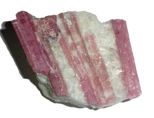 Sublime Gifts - Pink Tourmaline Matrix in Quartz A Grade Cluster Raw Natural Rough Crystal Healing Gemstone Specimen Stone 1pc