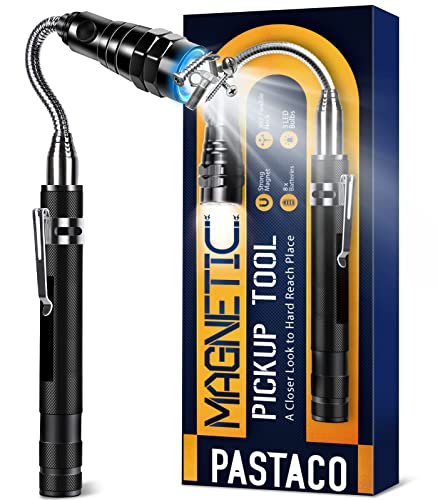 Tool Gifts for Men Dad Husband - Telescoping Magnetic Pickup Tool Christmas Stocking Stuffers Gifts Idea for Men Who Has Everything Boryfriend Women Guy Him, Mechanic Magnet Unique Gadget Birthday